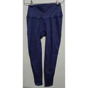 2 PAIRS! Balance Athletica Ribbed High Waisted Leggings  1 Purple Pair, 1 Rust